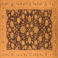 thumbnail image 1 of Ahgly Company Indoor Square Oriental Orange Industrial Area Rugs, 8' Square, 1 of 4