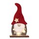 thumbnail image 2 of Adornos navideños Fiudx Nuevos adornos luminosos sin rostro de Papá Noel de madera, 2 of 4