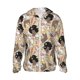 thumbnail image 1 of Fotbe Groovy Disco Chaqueta con Protección Solar UPF 50+ para Hombre y Mujer, Camisa con Capucha y Bolsillos-3X-Large, 1 of 7