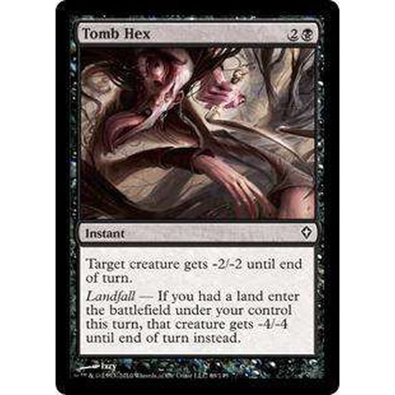 MtG Worldwake Common Tomb Hex #69