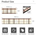 thumbnail image 3 of Yayeee Faucet Mat for Kitchen Sink 14.7" Diatomite Long Splash Guard Pad, Cream Plaid, 3 of 7