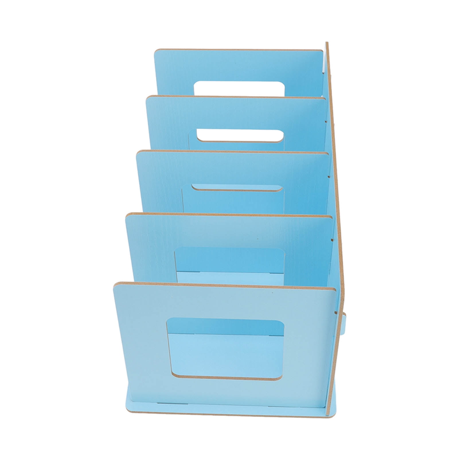 DIY Desktop Bookshelf, Space Saving Desk Book Rack Stable For Student For Magazine For Card