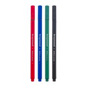 Bruynzeel Fineliners, Set of 4, Basic Colors