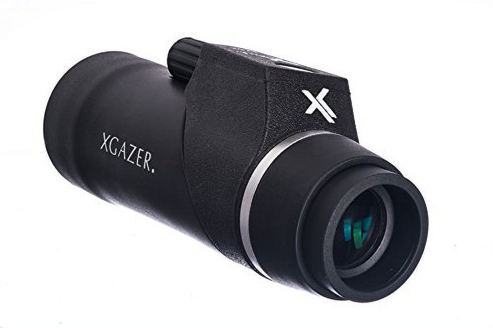 Xgazer Optics 8x42 Compass & Rangefinder Monocular Telescope |Waterproof & Compact with Retractable Eyepiece|Night & Day Zoom Scope Gear for Hunting, Bird Watching, Hiking, Camping, Travel - image 2 of 7
