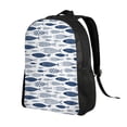 thumbnail image 2 of Fotbe Blue Fish Mochila de Viaje para Laptop, Mochila Ejecutiva Delgada y Resistente 15.6", 2 of 8
