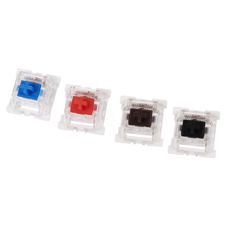 bestøver Også Troende GENEMA Outemu 3Pin Switches black red brown blue SMD LED Switch for  Mechanical Keyboard replacement for Cherry MX Gateron DIY - Walmart.com