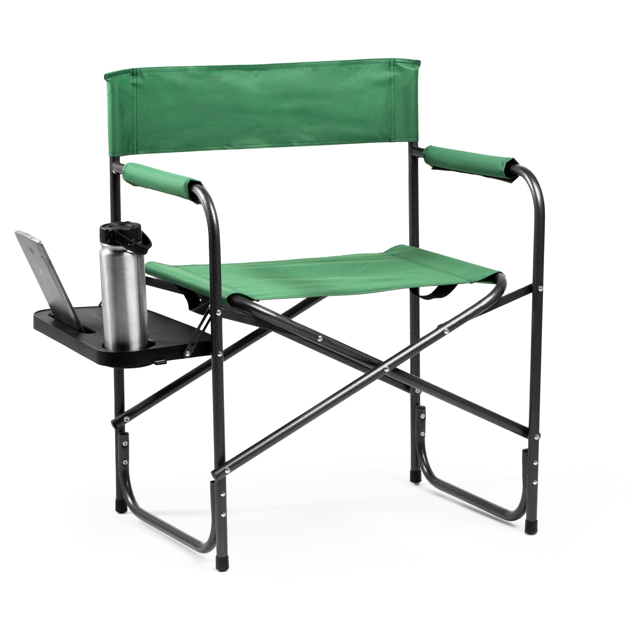 Ozark Trail Director Chair with Side Table, Green - Walmart