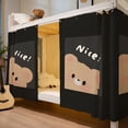 thumbnail image 7 of ARLAJO 2026 New Bottom Bunk Bed Curtains Dorm Home Privacy Bed Cloth Curtain Shading Breathable Bed Canopy with Rope and Buckles for Children Teen Loft Bed Single Sleeper, 7 of 7