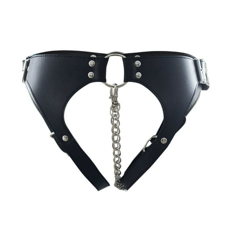 Yuhangmm Women s Super Sexy Leather Strap Sexy Panties Lingerie Underpants Push up Lingerie for Women