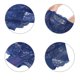 thumbnail image 4 of Panties for Women Sexy Lace Floral Underwear Briefs Hipster Panty Navy Blue XS, 4 of 5