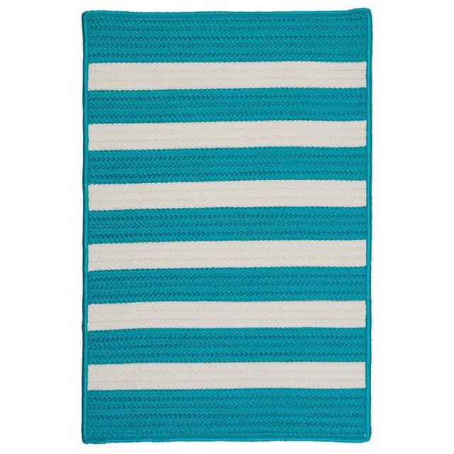 Stripe It- Turquoise 2' x3'