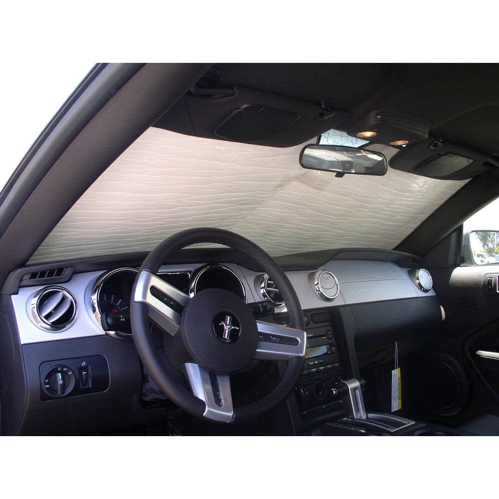 HeatShield, The Original Windshield Sun Shade, CustomFit for Ford Mustang Convertible 2005