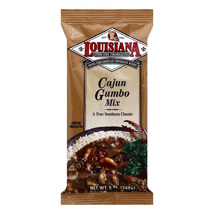 Louisiana Cajun Gumbo Mix, 5 OZ (Pack of 24) by