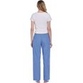 thumbnail image 6 of CYZ Women's 100% Cotton Woven Poplin Sleep Pajama Pants,Deongaree Stripe, Womens Size: Large, 6 of 6