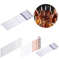 thumbnail image 3 of Bangcool Ensemble de Brochettes de Barbecue Manche Long Acier Inoxydable Brochette Réutilisable Bâton de BBQ, 3 of 6
