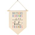 thumbnail image 1 of Banner FYSIA Brothers and Sisters, lienzo, 39 x 28 cm, color beige, 1 of 6