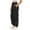 Black, variant on HJYCHN Women Cardo High Waist Casual Pants Loose Fit Comfortable Athletic Wear with Drawstring Elastic Waistband and Functional Pockets White M