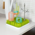 Boon Lawn Countertop Drying Rack, LowProfile Easy To Clean Baby Bottle