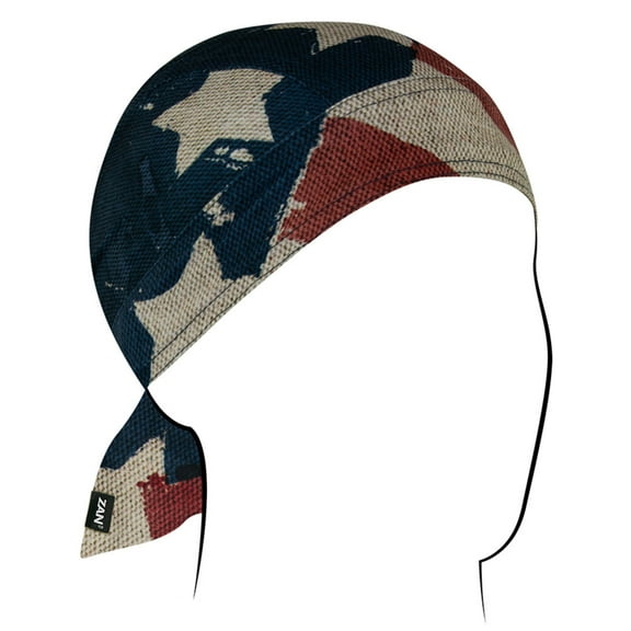 Zan Headgear Micro-Mesh Polyester Flydanna Headwrap Patriot