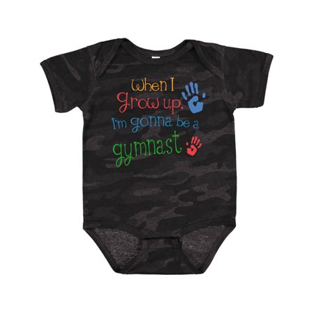 

Inktastic Gymnast Future Gift Baby Boy or Baby Girl Bodysuit
