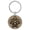 Light Brown, variant on Turtle Red Laser Engraved Leatherette Keychain Backpack Pull - 1.5 x 3 Inches