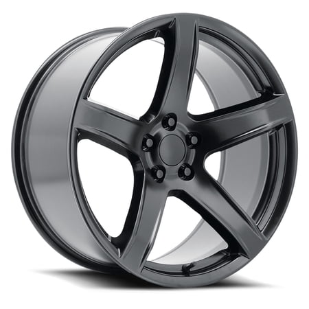 Topline Replicas - V1185 2018 Hellcat Satin Black Wheel (22x10.5 /5x115mm/+27 Offset)