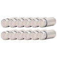 thumbnail image 4 of Herrajes de montaje para letreros de pared, 12 tornillos separadores de acero inoxidable para clavos separadores de vidrio acrílico, respuesta rápida, 4 of 8