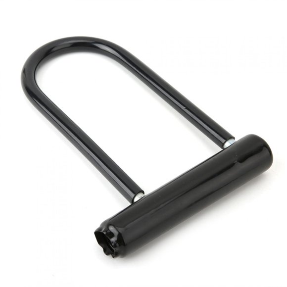 Zinc Alloy Bike Lock, Heavy Duty U Lock Security with Hardened Shackle, Anti Theft U Shape Bike Lock with 2 Keys for , Scooters, and Motorcycles