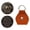 Brown, variant on Personalized To My Son Pocket Hug Coin from Dad,Meaningful Keepsake Coin with Keychain Leather Gifts for Birthday Fathers Day