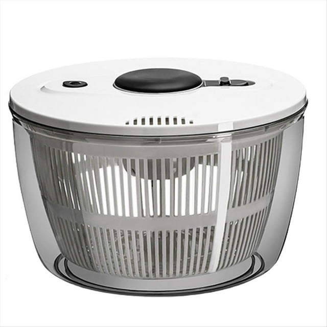 Secadora de Verduras, Secadora de Frutas, Centrifugadora de Ensaladas y Lechuga, Centrifugadora Manual de Drenaje Rápido, Centrifugadora de 3 L