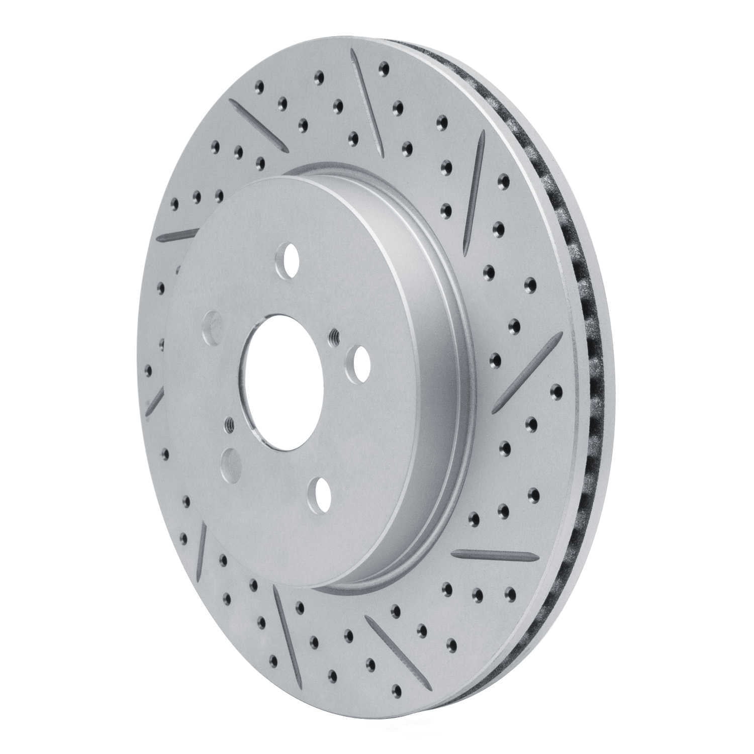 Dynamic Friction Company 830-76155R DFC Geoperformance Rotor - Drilled and Slotted