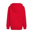 thumbnail image 5 of UAYOTSE Womens Zip Up Hoodies Oversized Sweatshirt Long Sleeve Fleece Jackets Coat Workout Y2K Outfits 2025 Fall Trendy(G292-Red,XL), 5 of 9