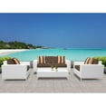 thumbnail image 6 of TK Classics Miami Wicker 5 Piece Patio Conversation Set with Coffee Table, 6 of 7