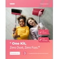 thumbnail image 5 of FVSA Broom and Dustpan Set for Home, 51" Long Handle Dustpan w/Comb, Broom & Dustpan, Rose Red, 5 of 9