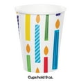 thumbnail image 2 of Creative Converting 340127 Tasses d'Anniversaire Lumineux&44; 8 Comte, 2 of 2