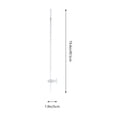 thumbnail image 3 of 1 Pce Burette Acide Instrument de Laboratoire Chimique en Verre pour Lycée, 3 of 8