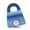 Blue, variant on Gieenan Aviations Aluminum Pulley System with 2000kg Capacity for Mountaineering Saving