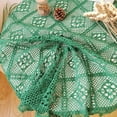 thumbnail image 4 of Green Tablecloths Vintage Crochet Tablecloth Table Cover Lace Doilies for Home Wedding Party Decoration, 4 of 5