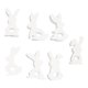 thumbnail image 5 of Molde Silicona Estatua Cemento DIY ESCAJE Pascua Conejito Non Stick Conejo Fundido Yeso para Fiesta, 5 of 9