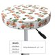 thumbnail image 4 of Balery Camp Van Fundas de asiento para taburete de bar redondo de tela de terciopelo ajustables que protegen de arañazos y manchas para sillas de 14 a 17 pulgadas.-13 inch, 4 of 7