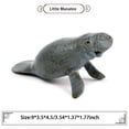 thumbnail image 4 of Ksopiavobs Little Manatee Figures - Realistic Animal Figures Pretend Play Toy - Learning Educational Toy Christmas Birthday Gift Cake Topper Teacher Rewards for Kids Children, 4 of 6