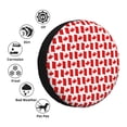 thumbnail image 4 of Vsdgher Canada for Spare Tire Cover, Tire Wheel Protector Wheel Cover Fit for Truck,Trailer,RV,SUV,Camper and Most Vehicle-14 inch, 4 of 6