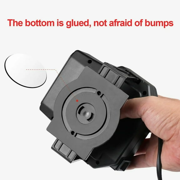 MesaSe Portable car Heater 12 V Portable Heater for car Heating Fan Defroster Demister Fast Heating Quickly Defrost, Black