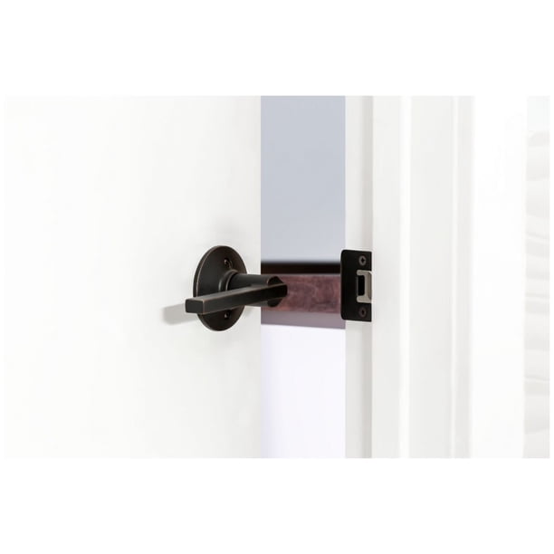 Schlage Latitude Lever Non-Turning Lock, Bright Chrome (F170 LAT