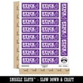 thumbnail image 2 of Stick With it Glue Teacher Student School Sticker Set - Purple - Gloss Finish - 2.00" Large, 2 of 7