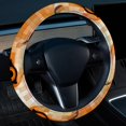 thumbnail image 2 of Pixel Dog 14.5 Inch Printing PVC Leather Car Wheel Covers Steering Wheel Covers Auto Accessories, 2 of 6