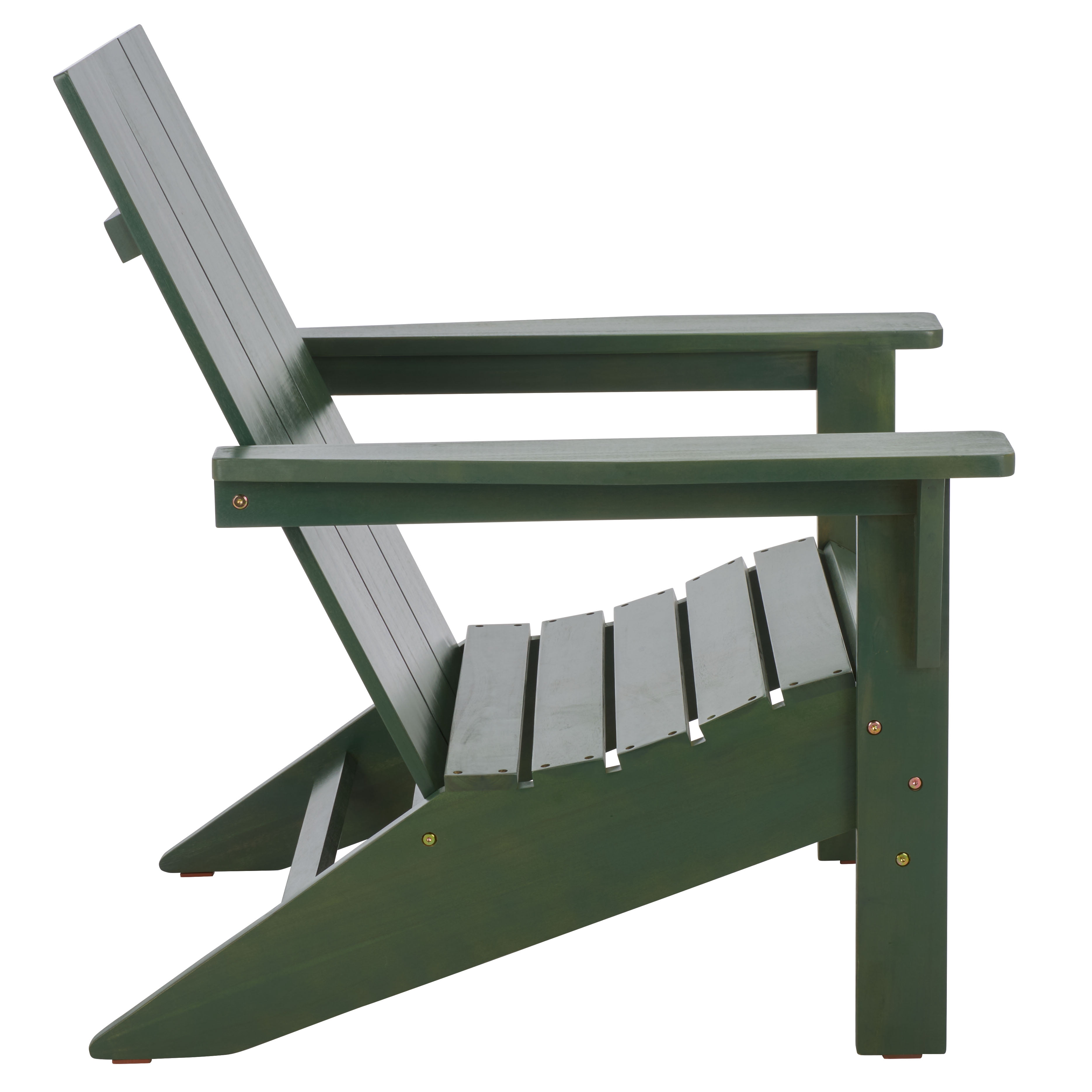 Safavieh Alton Outdoor Wood Adirondack Chair, Green