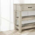 thumbnail image 5 of Danolapsi 47.2" Entryway Table, Console Table with 2 Storage Drawers, 3 Tier Industrial Metal Sofa Table, Hallway Table for Entry, Living Room-Grey, 5 of 6