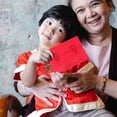 thumbnail image 1 of FONDOTIN Chinese Style Red Envelopes Red Cloth Giving 1Pack, 1 of 6