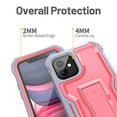 thumbnail image 3 of FITO For iPhone 11 Case, Phone Case with Screen Protector and Kickstand (Pink), 3 of 7